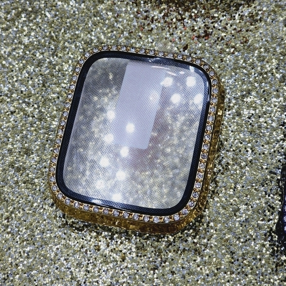 Apple Watch Bling Cases with Built-in Tempered Glass Screen Protectors 44mm - Picture 8 of 13